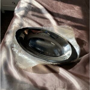Set of 8 metal serving platters